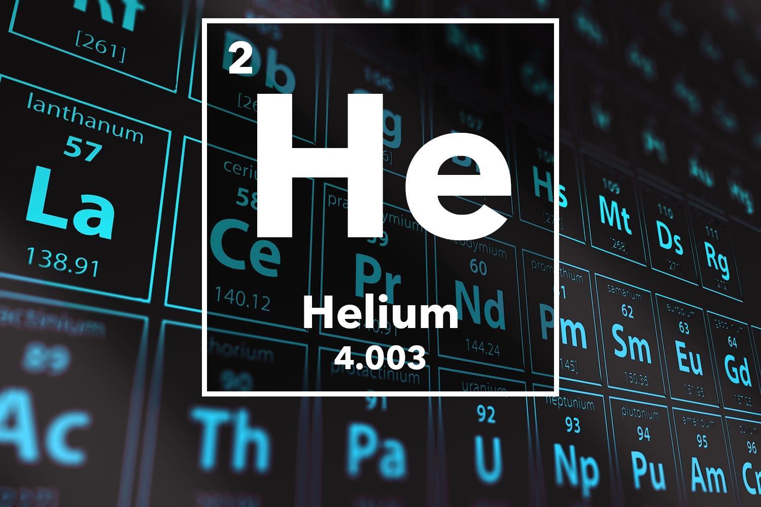 Helium stocks