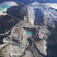 Thompson Creek Metals - Arial view of their Endako Mine image